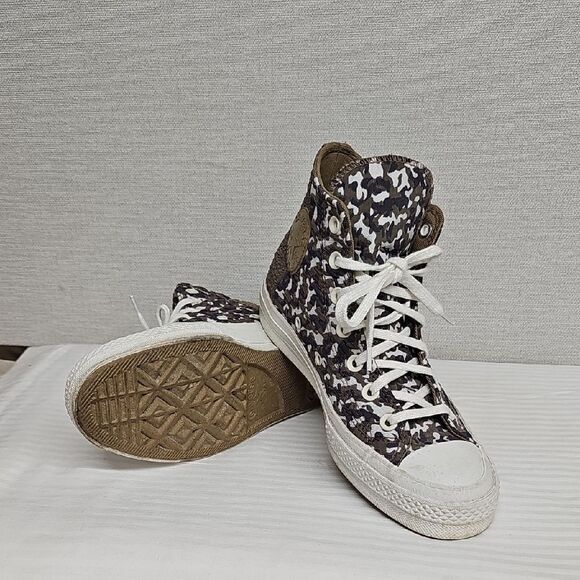 CONVERSE CTAS 70 JACQUARD CAMO WOMENS SNEAKERS BFPM-04-321 - Picture 1 of 10
